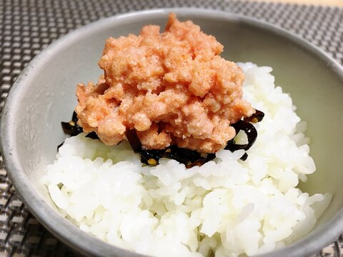 レンジでチン♪明太子のマヨ和え